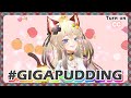 [Vtuber] GIGA Pudding challenge!! (w/ Subtitles)