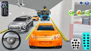 New Nissan GTR car Stuck in Apartment Parking - 3D Driving Class - Car Game - 3D Driving Class 2026 screenshot 1