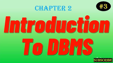 Introduction To DBMS|Part -3|11th Science,Commerce,Arts| MAHA Board|#FYJC|IT