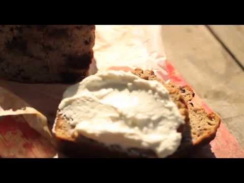 Choc Banana Bread with Fresh Ricotta