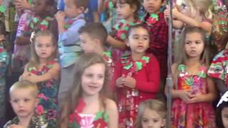 Kindergarten:  Here Comes Santa in a Red Canoe