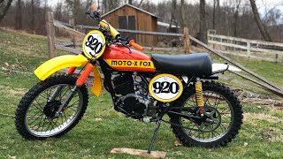 Building a budget vintage racer out of a 1972 Suzuki TS 185 part 2 first start up ! @BrianCF307