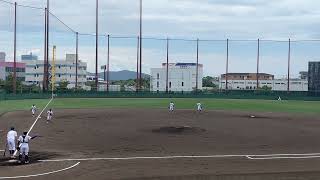 Japanese High School Infield Work - Hyogo Baseball Tournament - Kokoyakyu