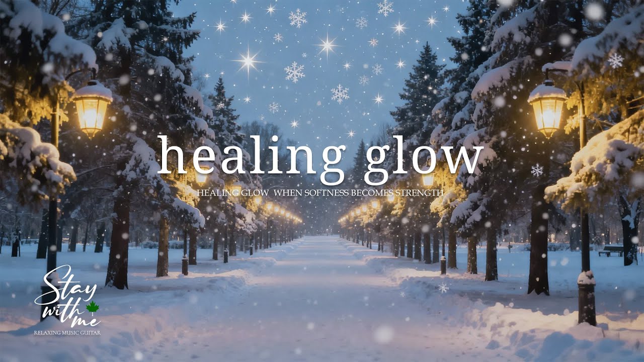 Healing Glow when Becomes Strength ❄️🌳 Relaxing Guitar Music for Sleep, Focus & Inner Peace