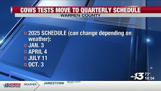 Warren County Emergency Management changing to quarterly COWS tests Net Worth