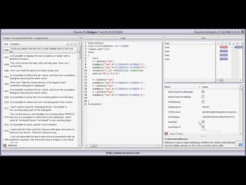Exontrol ExHelper Generating Code