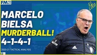 Marcelo Bielsas Murderball HIGHLY INTENSE 4-1-4-1 FM21 Tactic | Football Manager 2021 Tactics