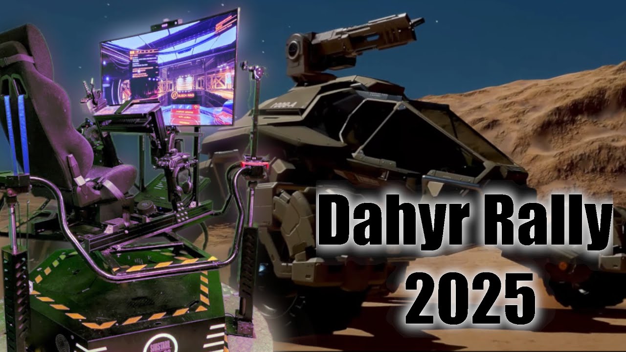 Live from Drakhyr Rally 2025! Elite Dangerous in a Motion Simulator. 