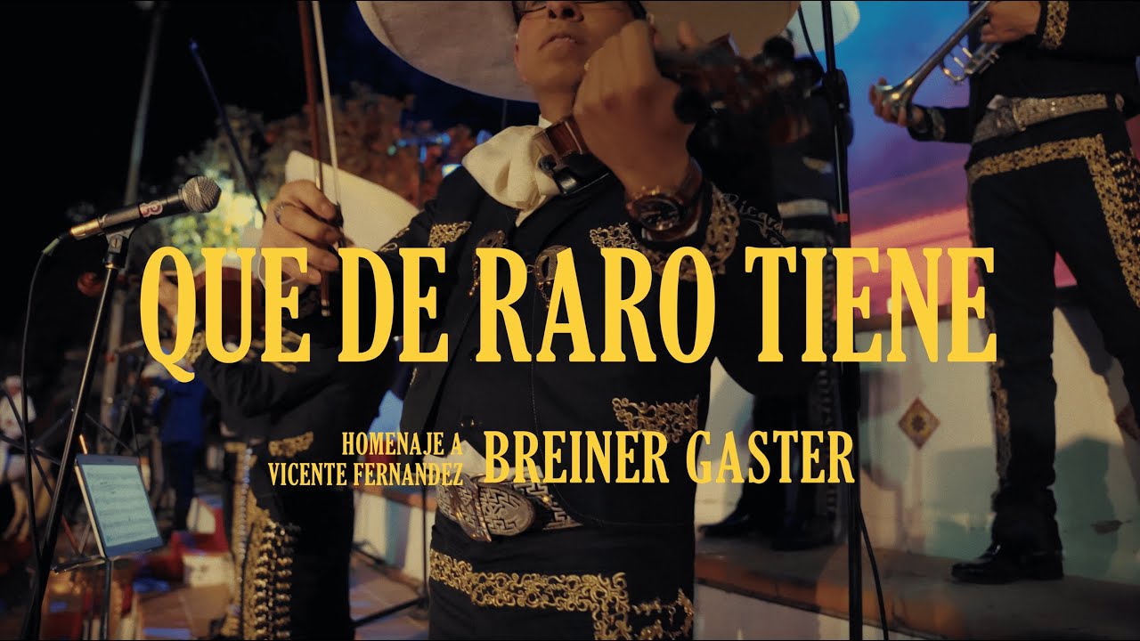 Qué de raro tiene - Breiner Gaster: Live en Homenaje a Vicente Fernández