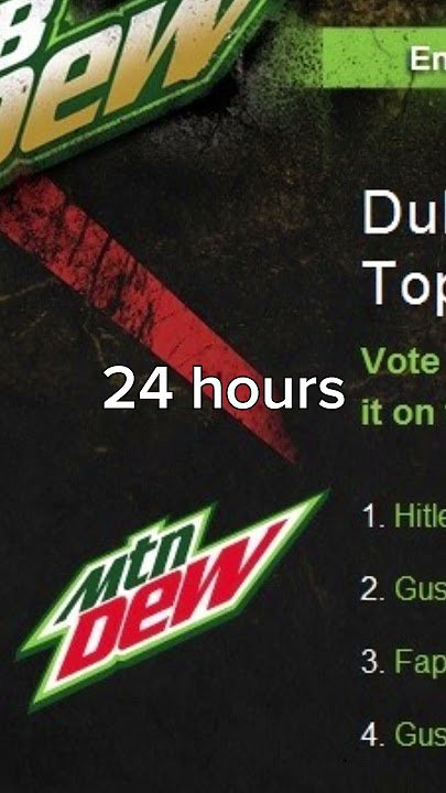 4Chan Vs Mountain Dew