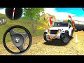 Modified Mahindra white Thar😱#gamer Indian Car Game's(Gadi wala Games)#2026 #gameplay Simulator Game
