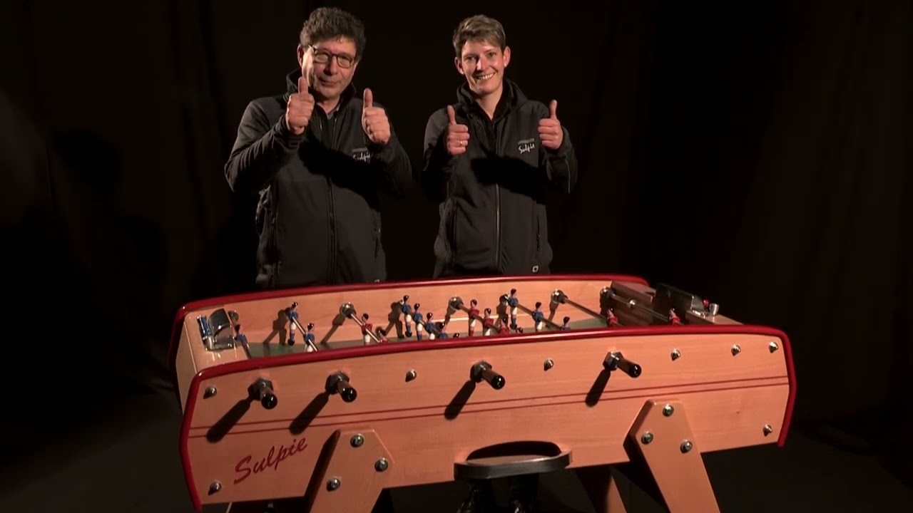 Baby-foot Sulpie : Notice de montage.