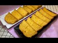 Golden Cake (Kuih Bika Ambon Bersarang) 黄金糕 蜂巢糕| 漂亮鱼翅纹糕点食谱