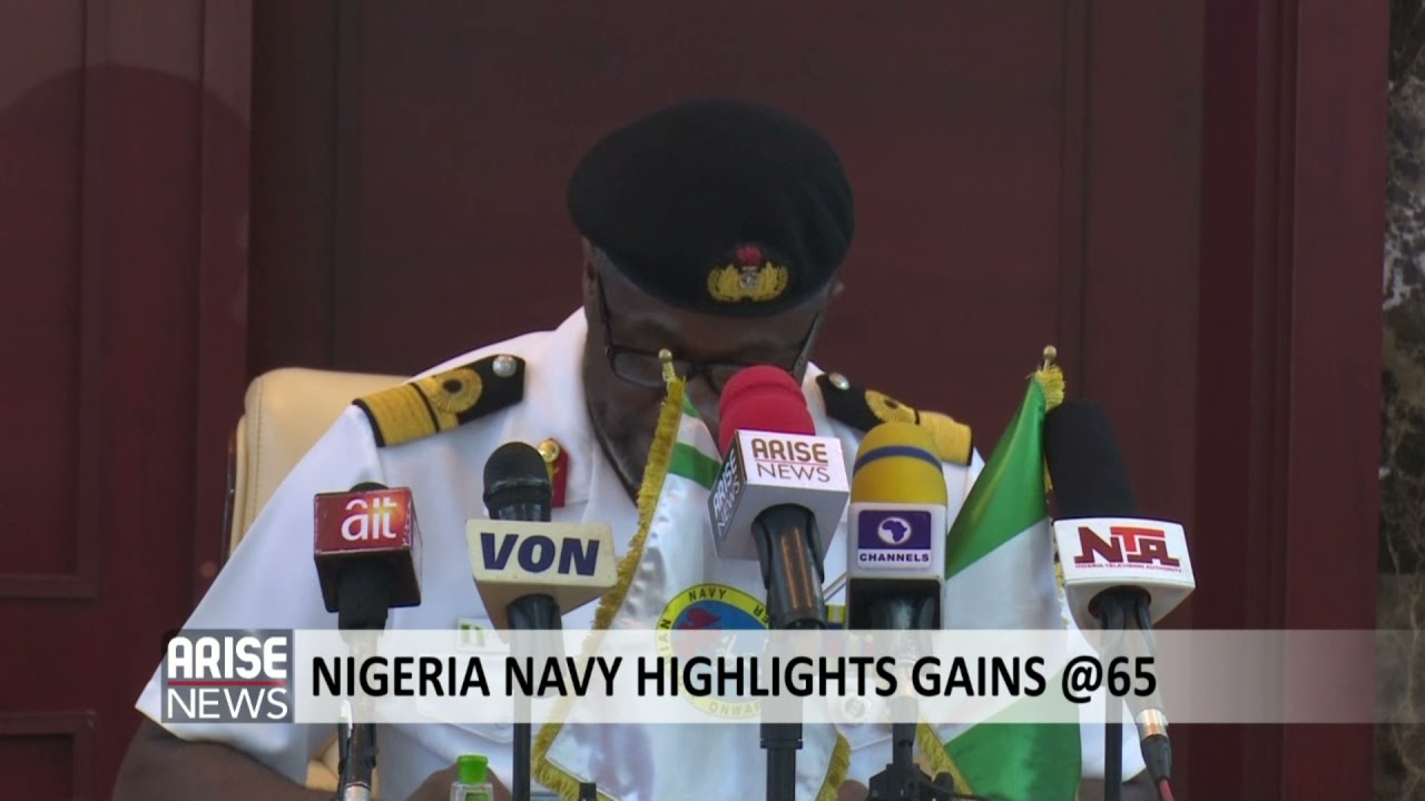 NIGERIA NAVY HIGHLIGHTS GAINS @65  - ARISE NEWS REPORT