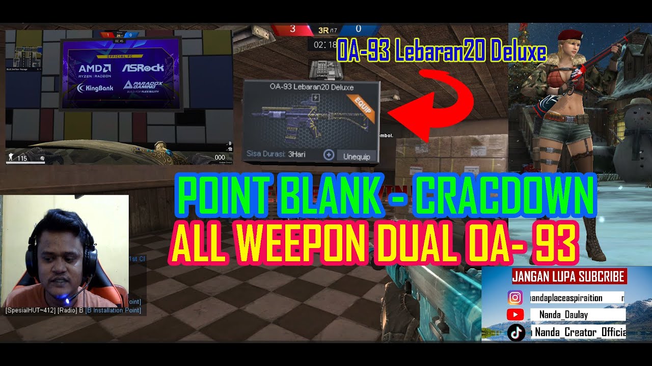 POINT BLANK - AL WEEPON DUAL OA-93 Lebaran Deluxe