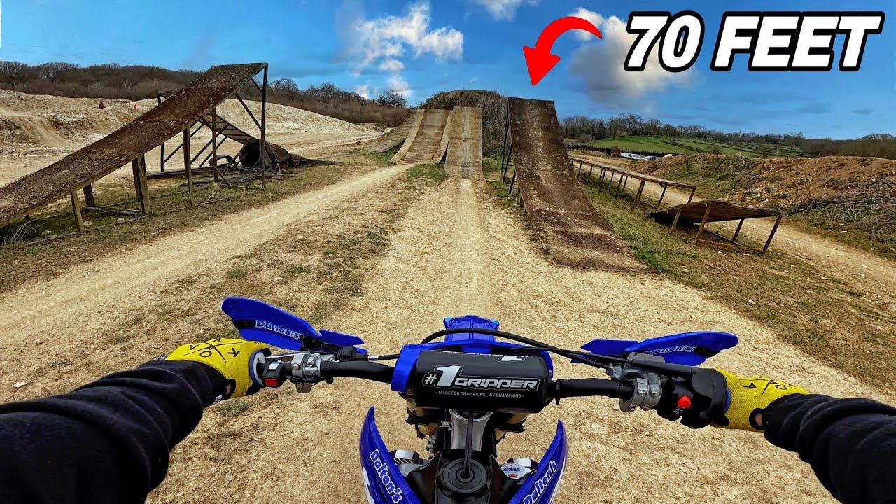 Newbie Rides FMX Jumps For The First Time