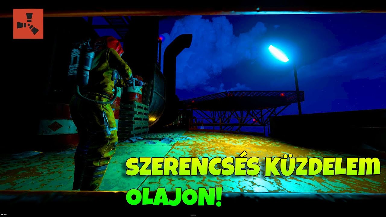Szerencsés olaj küzdelem! | Rust solo | magyar | #34