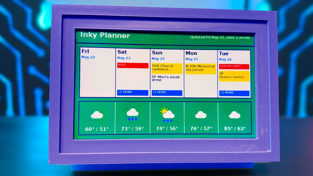 Why I Replaced My Paper Planner With This DIY E-Ink Display