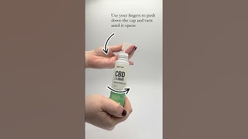 How do you open a CBD vape juice Bottle? (60mL  Chubby Gorilla Unicorn Bottle)