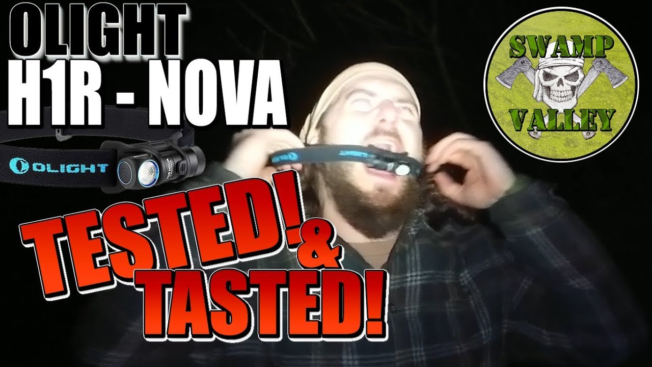 A Great Bushcraft Headtorch - Olight H1R Nova Review