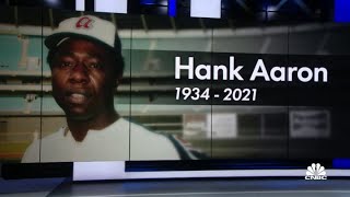 Hammerin' Hank Aaron, baseball icon and businessman, dies at 86