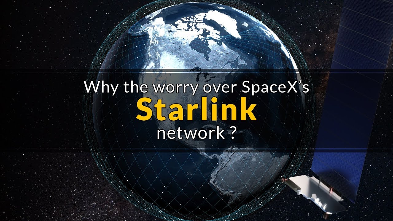 Why the worry over SpaceX Starlink network? (Kessler syndrome) - YouTube