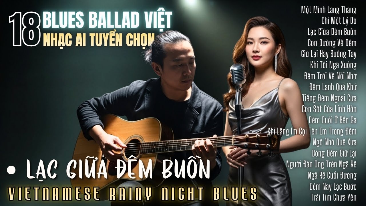 Lạc Giữa Đêm Buồn | Blues Việt Hay Nhất | Nhạc Tuyển Chọn | #nhacai #music