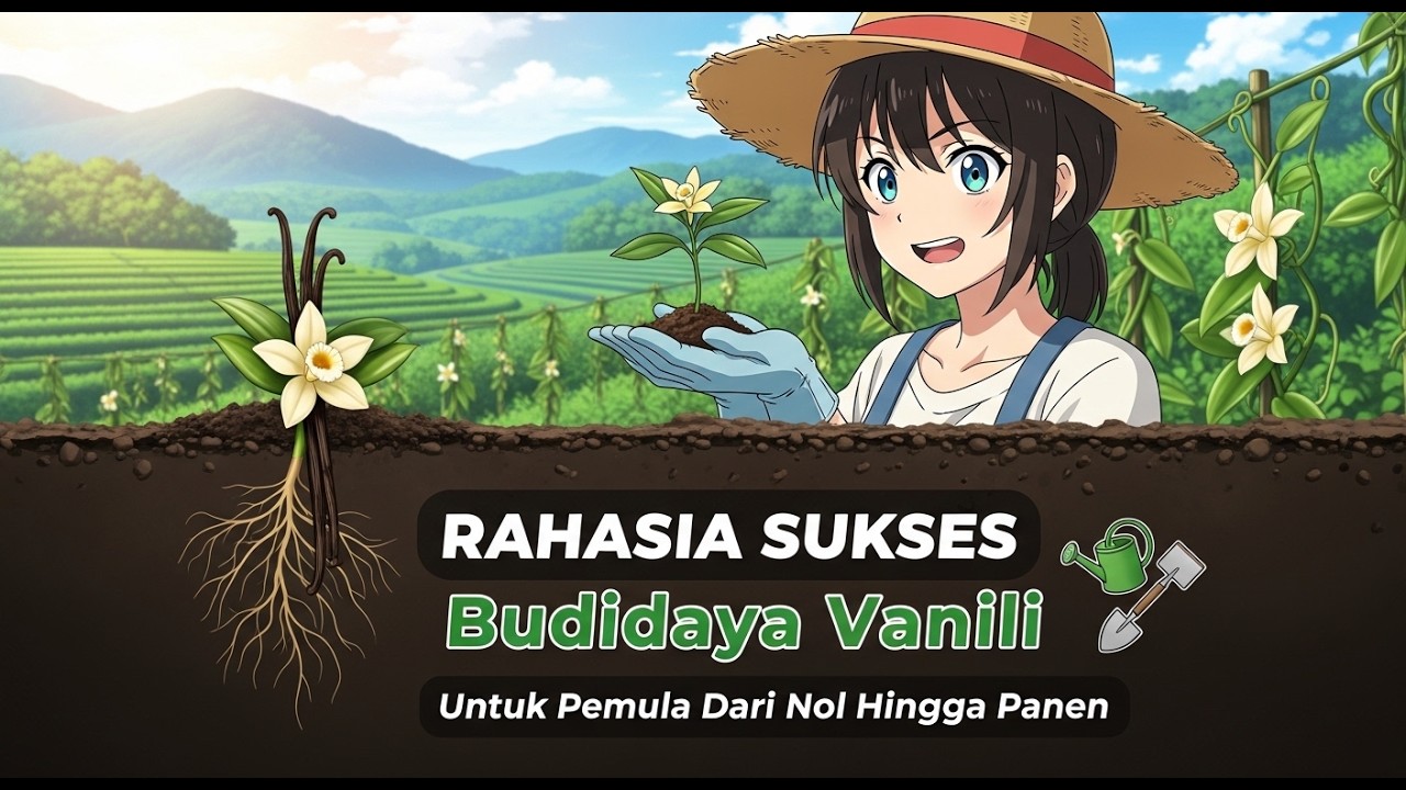 Rahasia Sukses Budidaya Vanili untuk Pemula dari Nol Hingga Panen