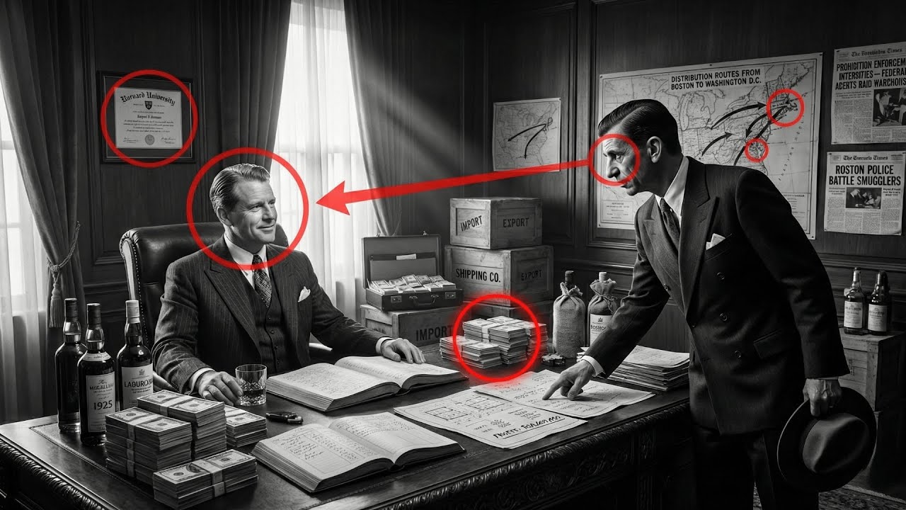 Joseph Kennedy Sr  COMPETED With Meyer Lansky in Bootlegging — Kennedy's Son Became PRESIDENT