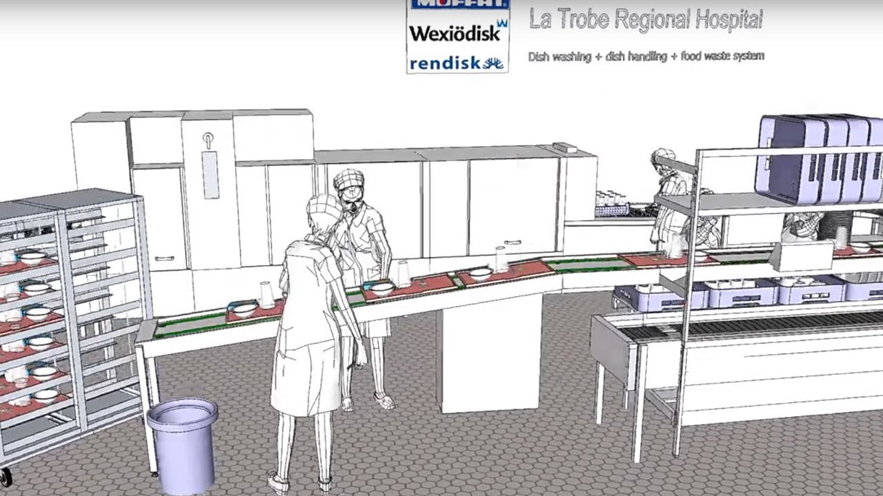 Case Study - Latrobe Regional Hospital - Commercial Dishwasher Solution