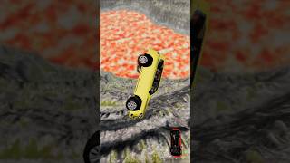Cars vs Giant Lava Pit – BeamNG.drive #beamng #shorts #beamngdrive #car #usa #viral #brasil