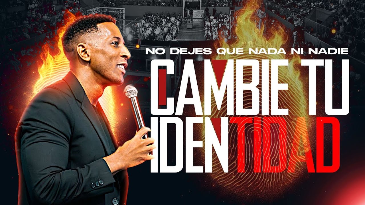 PASTOR MOISES BELL NO DEJES QUE NADA NI NADIE CAMBIE TU IDENTIDAD