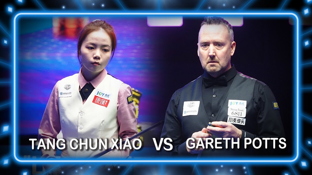 TANG CHUN XIAO (CHN)  VS GARETH POTTS (UK)  | 2025 JOY Heyball Masters Tianjin Station 4.5