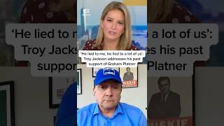 He lied to me he lied to a lot of us Troy Jackson addresses his past support of Graham Platner
