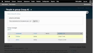 OG: Part 14 Organic Groups Field Access