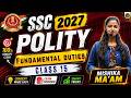 SSC 2027 Polity 15 🚀GK/GS Fundamental duties Part lV (A) |Full Concept Explained|Mishika Ma'am #ssc