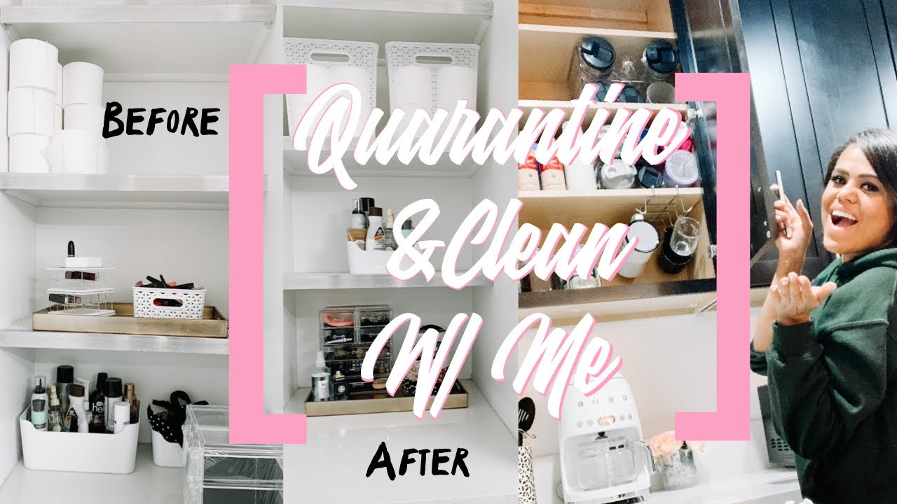 CLEAN WITH ME! HOME ORGANIZATION  & DECLUTTER 💕
