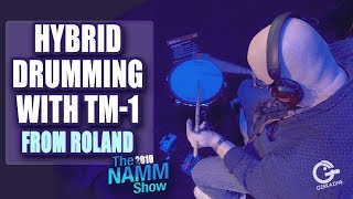 Roland TM-1 Hybrid Trigger Module Adds Sound to Your Acoustic Kit