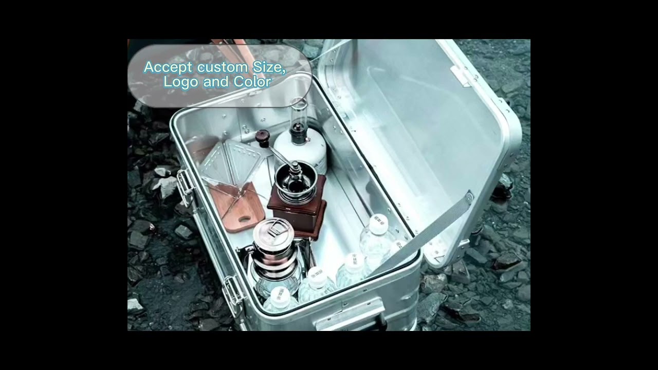 Aluminum Camping Storage Box | Kassicobox.com