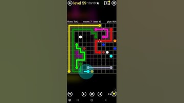 How To Solve Flow Free Bridges 13x13 Mania Pack Level 59 Board Walk Through Solution Walkthrough