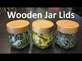 Wooden Jar Lids - made with router