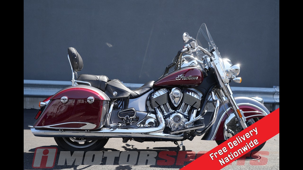 2017 Indian Motorcycles® Springfield™ Steel Gray Over Burgundy
