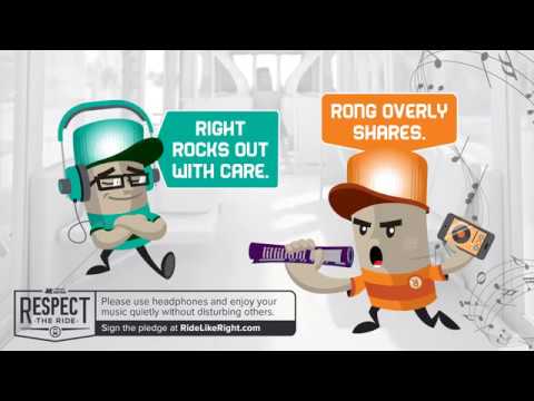 Respect the Ride Safety Campaign - YouTube