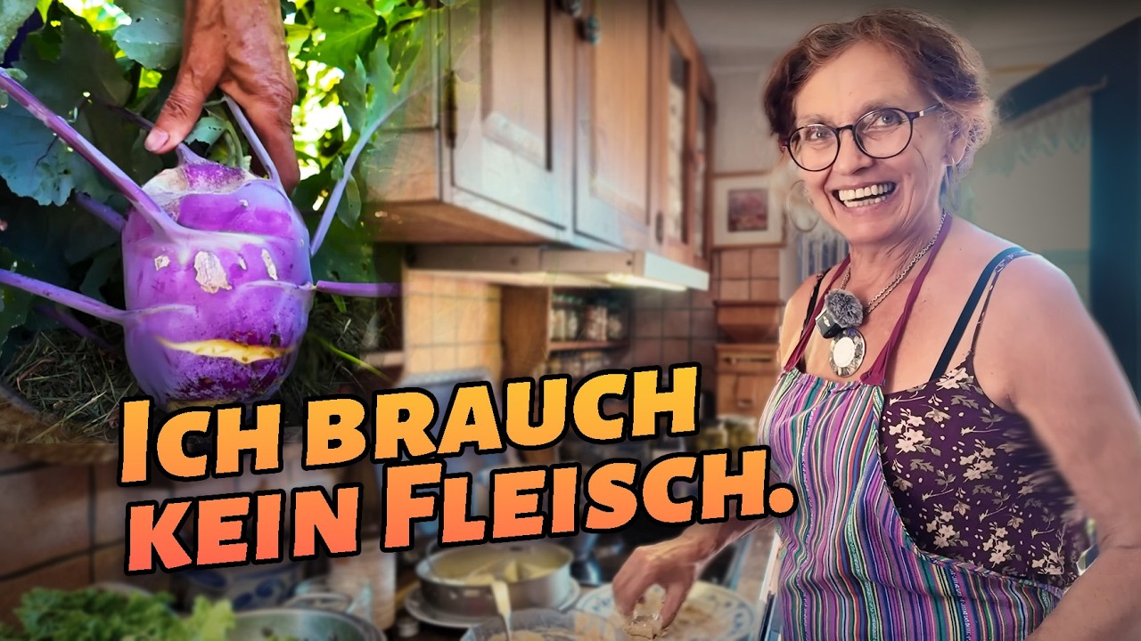Kohlrabi vegetarisch kochen – Schnitzel & Stampf wie bei Oma