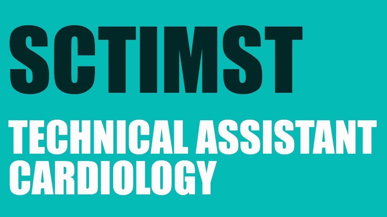 SCTIMST recruiting Technical Assistant Cardiology I Government Jobs 2019