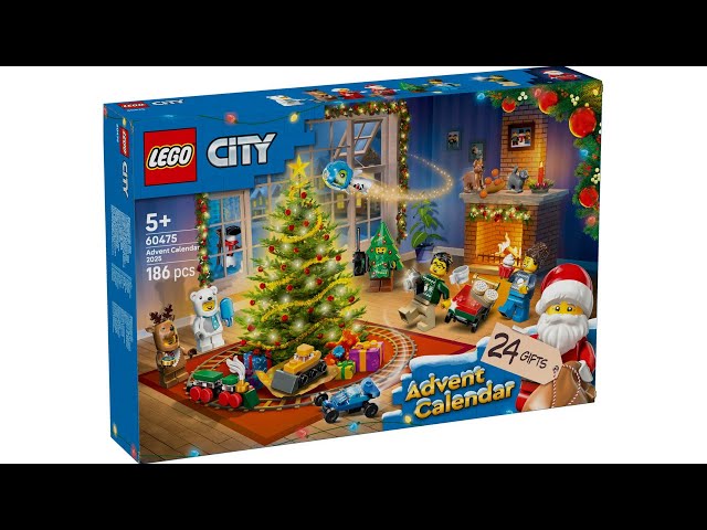 LEGO 60475 Instructions | City | LEGO City Advent Calendar 2025