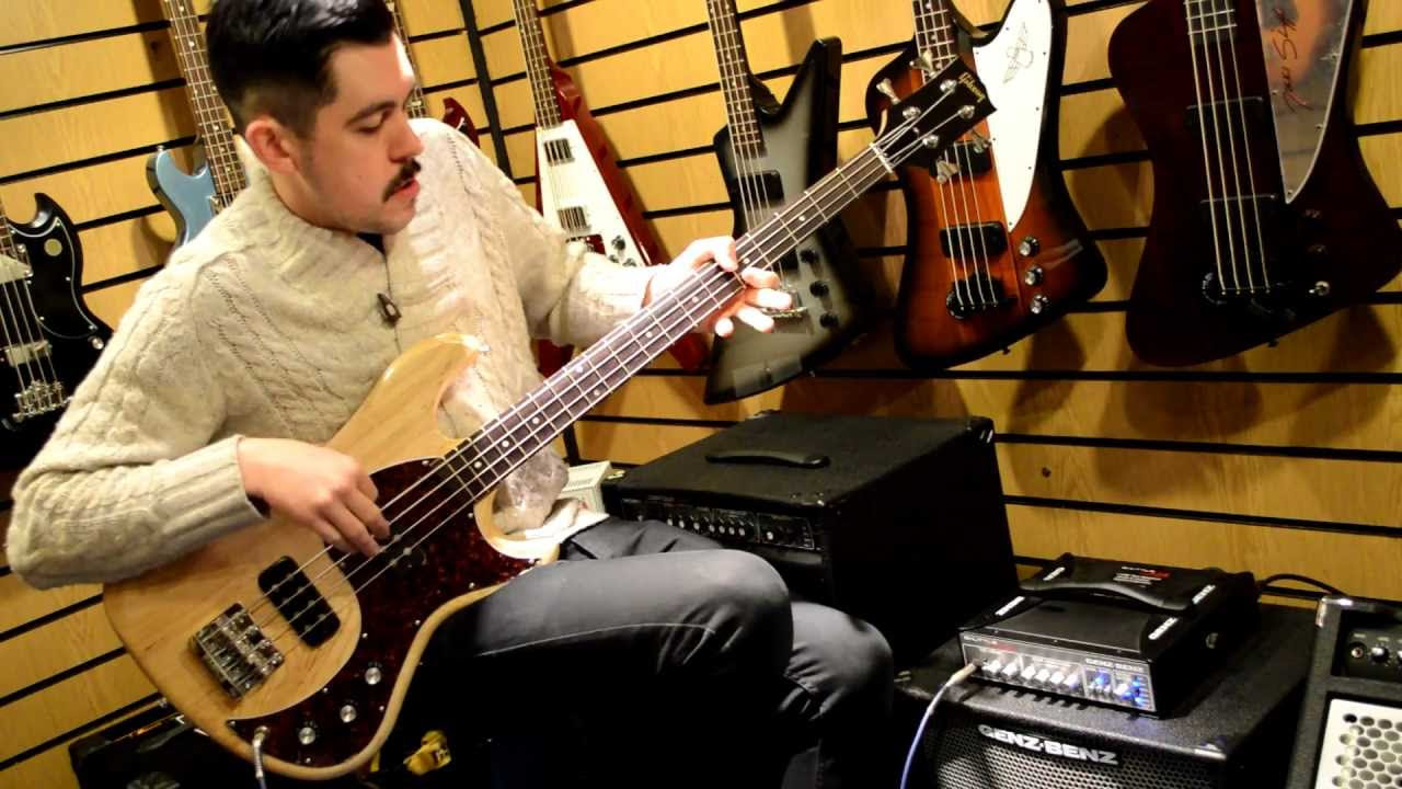 Gibson - 2013 EB Bass Demo at GAK! - YouTube