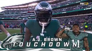 AJ BROWN GROWN MAN TOUCHDOWN VS TITANS 😳
