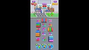 Crowd Express Boarding Puzzle Level 469 - Super Hard
