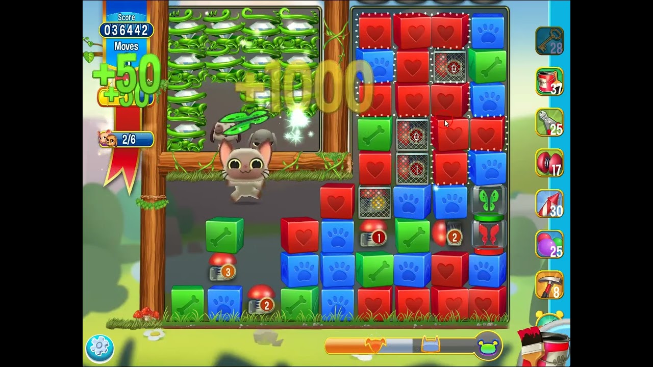 Pet Rescue Saga level 5166 no boosters | PuzzledCubes.site
